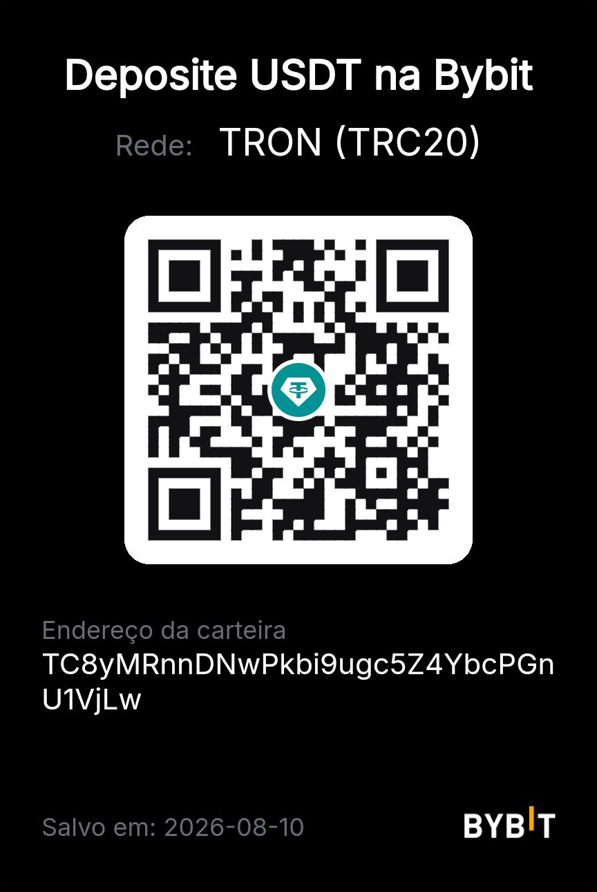 QR para doação em USDT